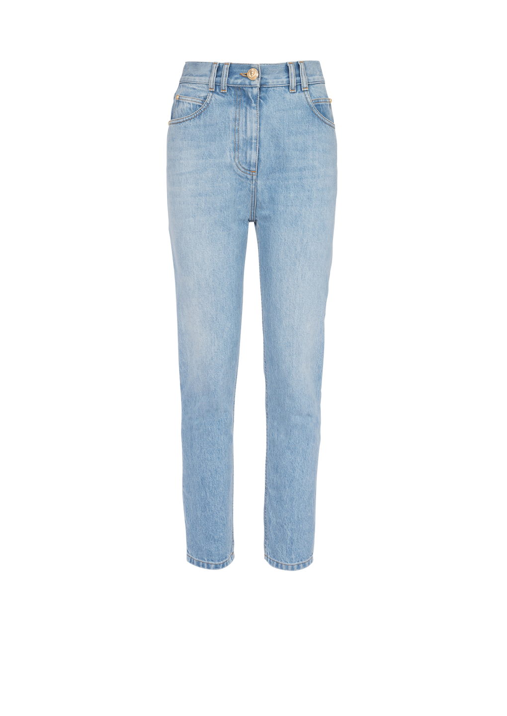 Slim cut jeans, blue, hi-res