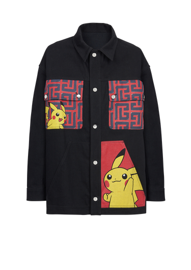 Unisex - Denim jacket with Pokémon print